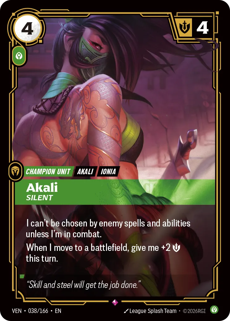 Akali - Silent [ Inglese / Cinese Semplificato ]