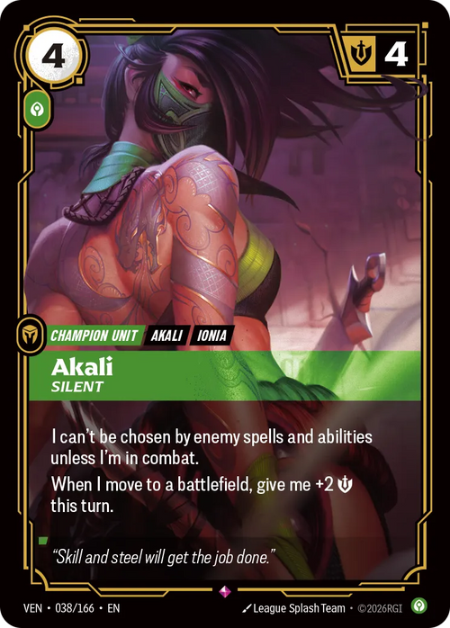 Akali - Silent [ Inglese / Cinese Semplificato ]