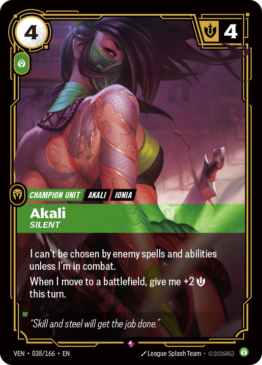 Akali - Silent [ Inglese / Cinese Semplificato ]