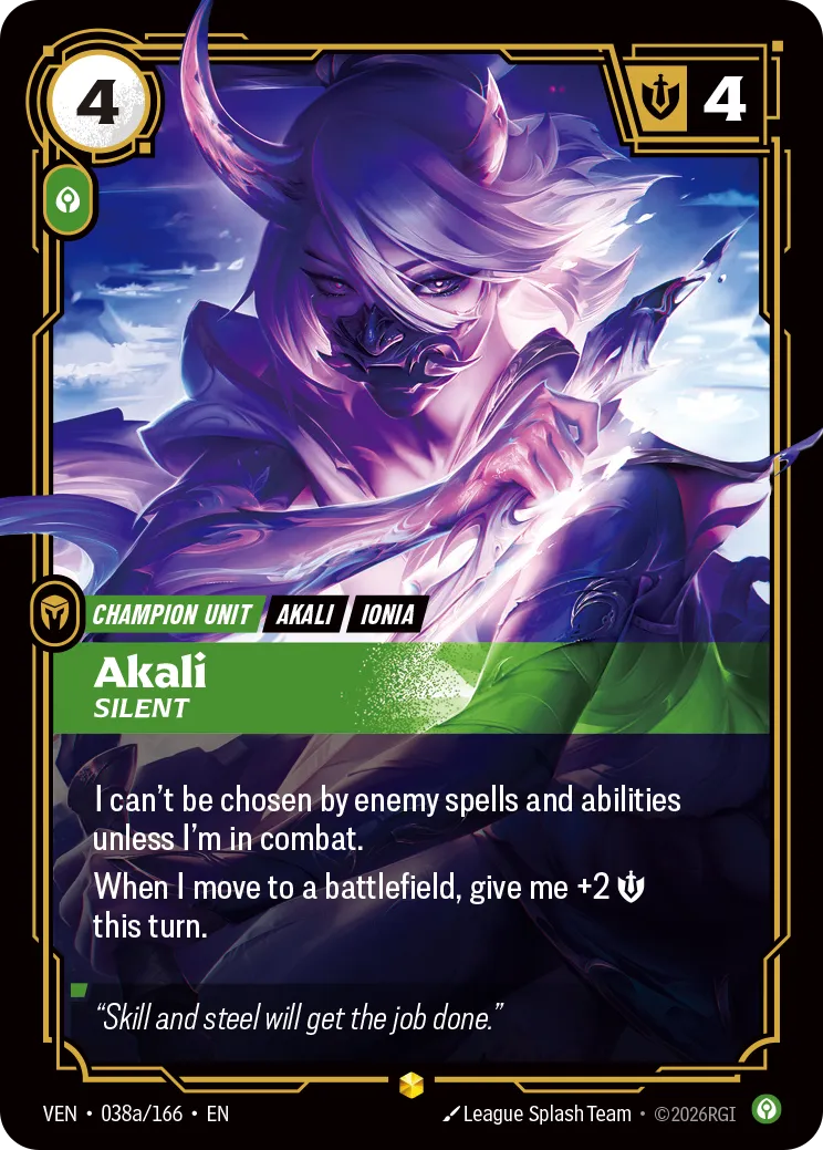Akali - Silent [ Inglese / Cinese Semplificato ]