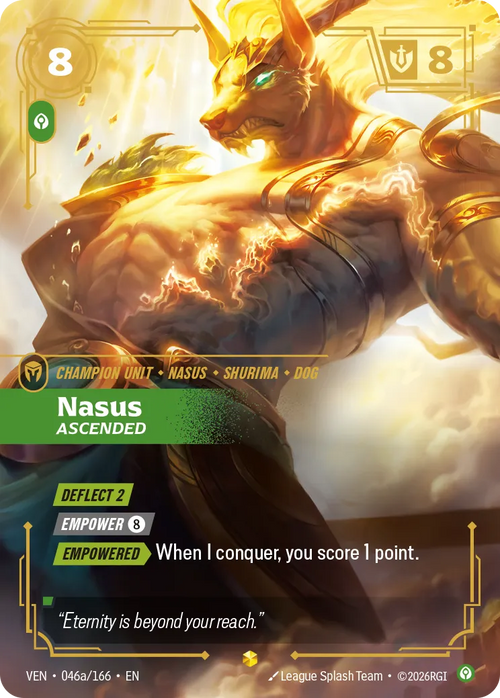Nasus - Ascended (Alternativeart) [ Inglese / Cinese Semplificato ]