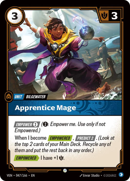 Apprentice Mage (Common) [ Inglese / Cinese Semplificato ]