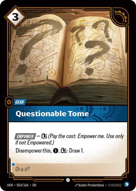 Questionable Tome (Common) [ Inglese / Cinese Semplificato ]