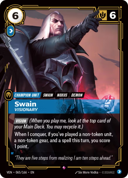 Swain - Visionary (RARE) [ Inglese / Cinese Semplificato ]