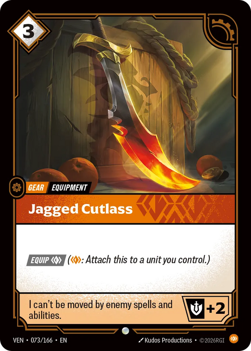 Jagged Cutlass [ Inglese / Cinese Semplificato ]