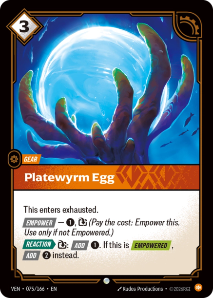 Platewyrm Egg (Common) [ Inglese / Cinese Semplificato ]