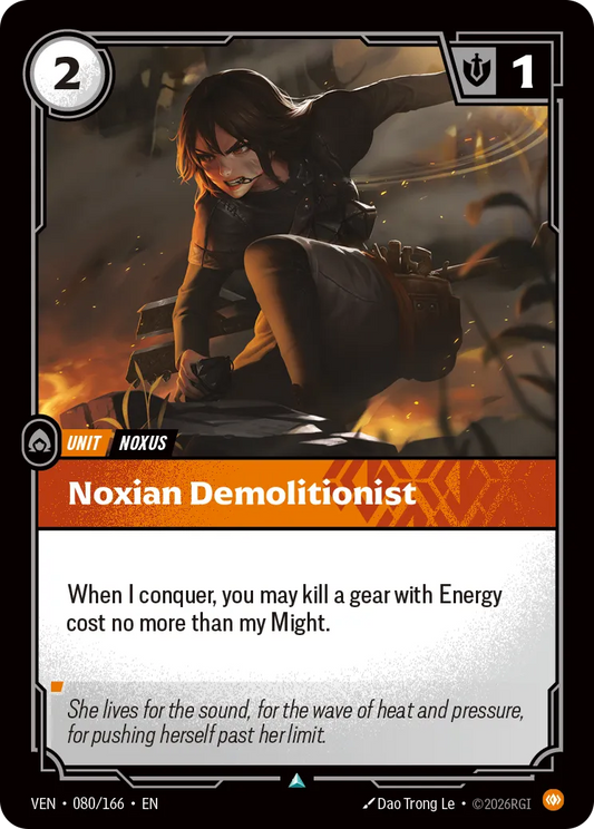 Noxian Demolitionist (Uncommon) [ Inglese / Cinese Semplificato ]