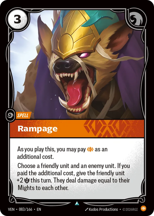 Rampage (Uncommon) [ Inglese / Cinese Semplificato ]