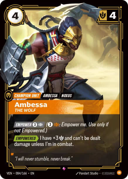 Ambessa - The Wolf (Showcase) [ Inglese / Cinese Semplificato ]