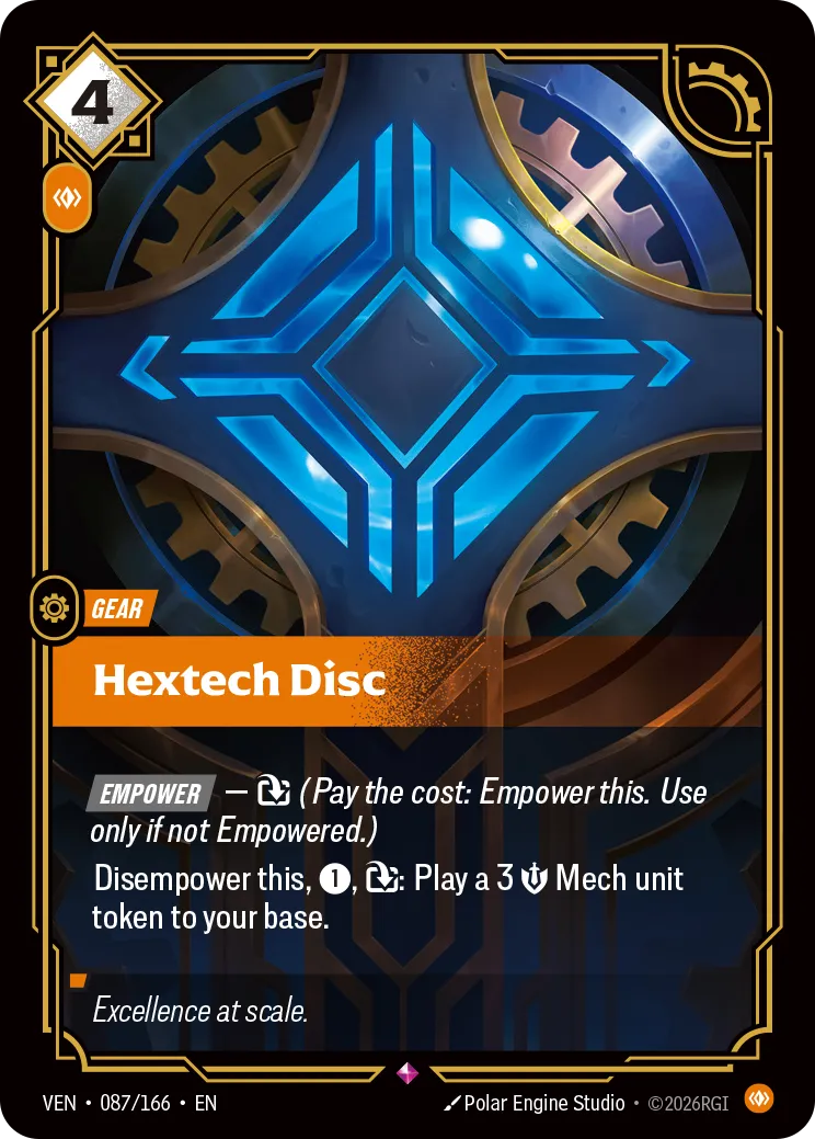 Hextech Disc [ Inglese / Cinese Semplificato ]