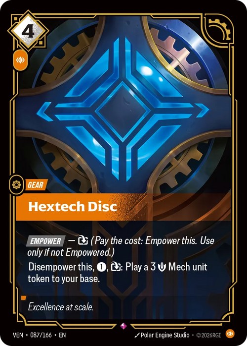 Hextech Disc [ Inglese / Cinese Semplificato ]