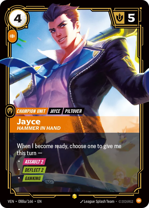 Jayce - Hammer in Hand (Alternativeart) [ Inglese / Cinese Semplificato ]