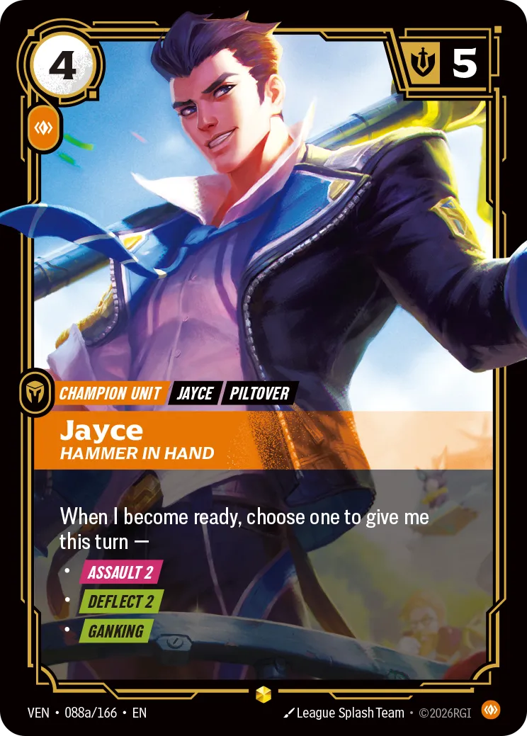 Jayce - Hammer in Hand (Alternativeart) [ Inglese / Cinese Semplificato ]