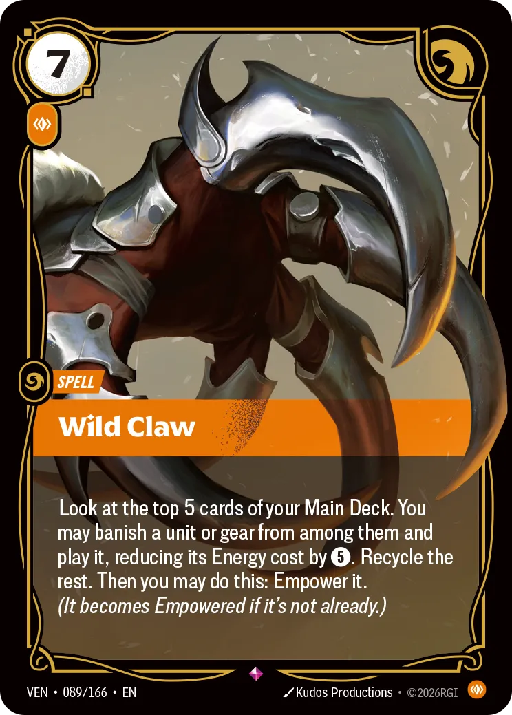 Wild Claw [ Inglese / Cinese Semplificato ]