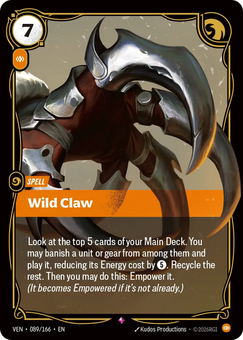 Wild Claw [ Inglese / Cinese Semplificato ]