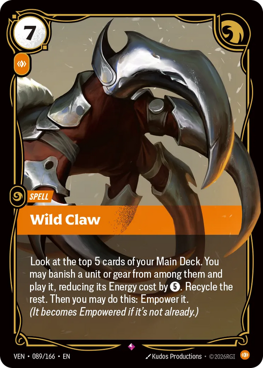 Wild Claw [ Inglese / Cinese Semplificato ]