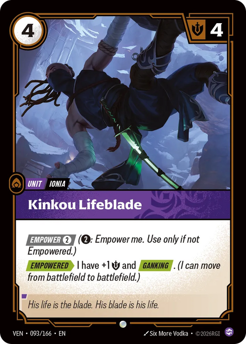 Kinkou Lifeblade [ Inglese / Cinese Semplificato ]