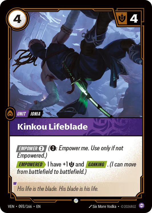 Kinkou Lifeblade (Common) [ Inglese / Cinese Semplificato ]