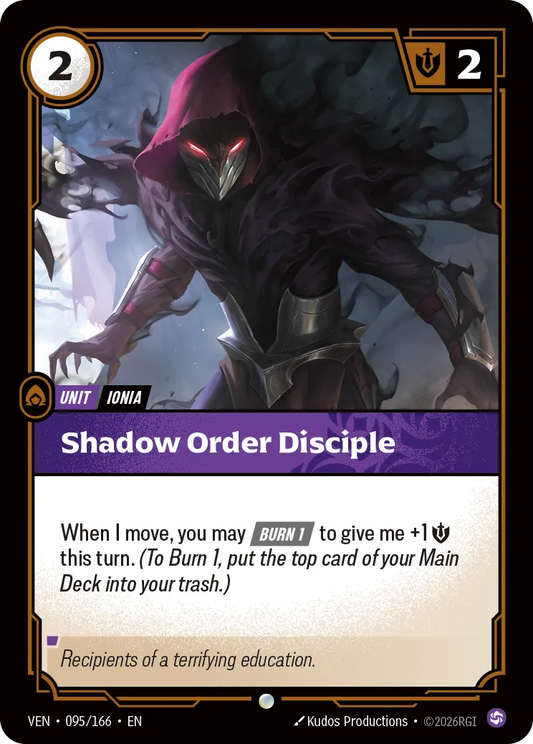 Shadow Order Disciple (Common) [ Inglese / Cinese Semplificato ]