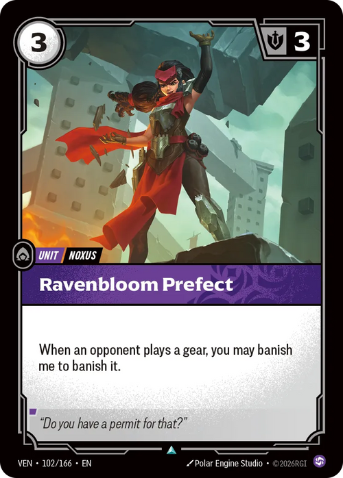 Ravenbloom Prefect [ Inglese / Cinese Semplificato ]