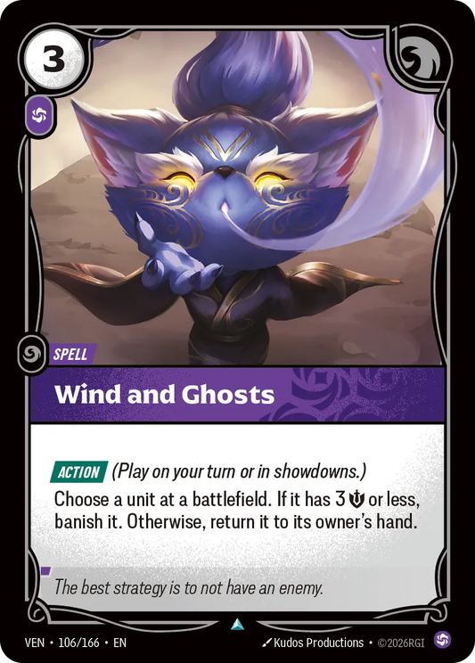 Wind and Ghosts (Uncommon) [ Inglese / Cinese Semplificato ]