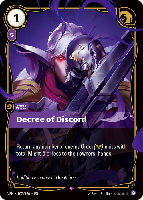 Decree of Discord [ Inglese / Cinese Semplificato ]
