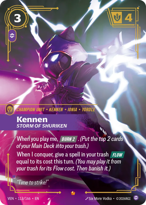 Kennen - Storm of Shuriken [ Inglese / Cinese Semplificato ]