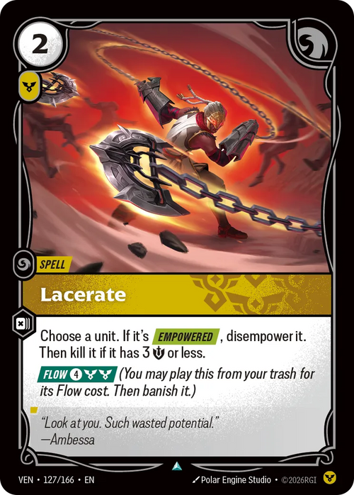 Lacerate [ Inglese / Cinese Semplificato ]
