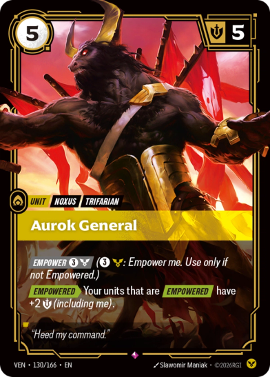 Aurok General (Uncommon) [ Inglese / Cinese Semplificato ]