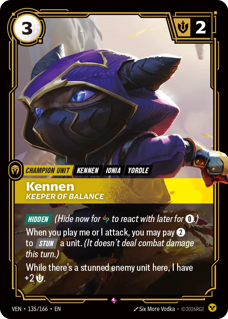 Kennen - Keeper of Balance (Alternativeart) [ Inglese / Cinese Semplificato ]