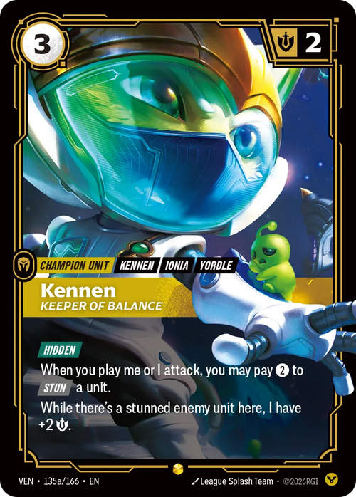 Kennen - Keeper of Balance (Alternativeart) [ Inglese / Cinese Semplificato ]