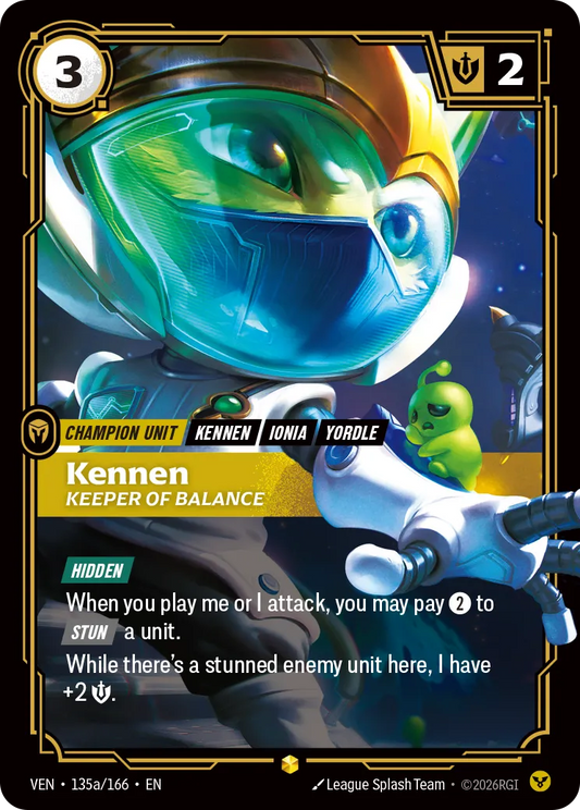 Kennen - Keeper of Balance (Alternativeart) [ Inglese / Cinese Semplificato ]