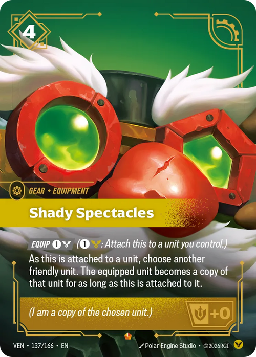 Shady Spectacles [ Inglese / Cinese Semplificato ]