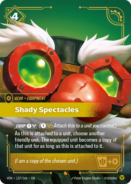 Shady Spectacles [ Inglese / Cinese Semplificato ]