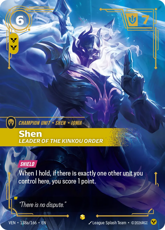 Shen - Leader of the Kinkou Order (Alternativeart) [ Inglese / Cinese Semplificato ]