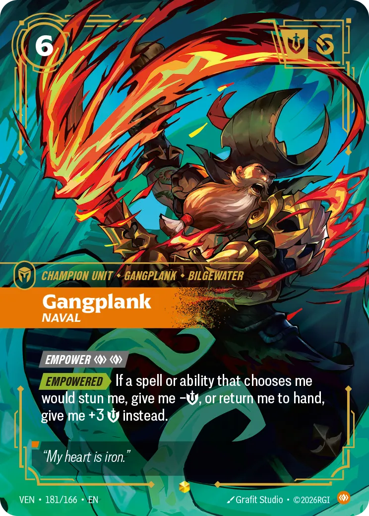 Gangplank - Naval (Showcase) [ Inglese / Cinese Semplificato ]
