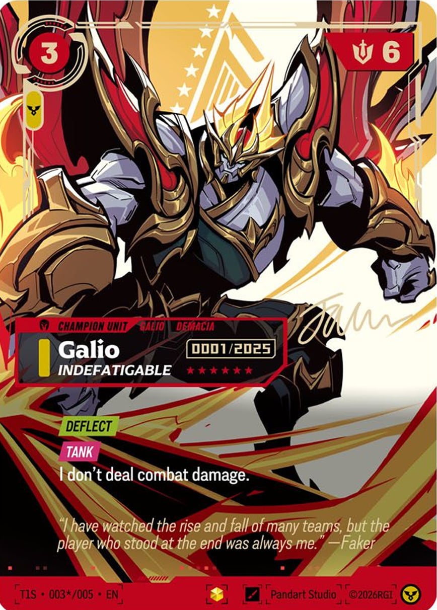 Galio - Indefatigable (Showcase) [ Inglese / Cinese Semplificato ]