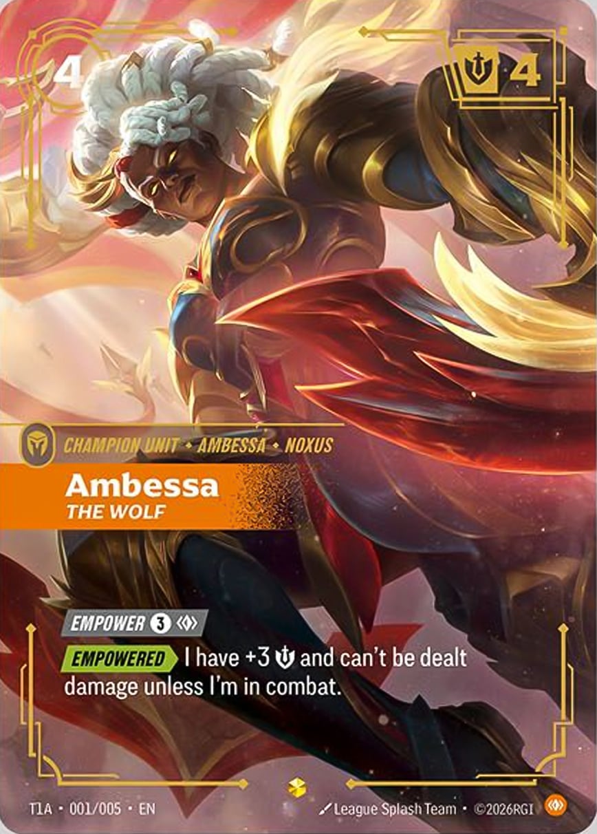 Ambessa - The Wolf (Showcase) [ Inglese / Cinese Semplificato ]