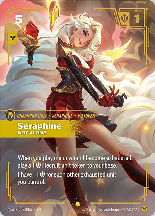 Seraphine - Not Alone (Showcase) [ Inglese / Cinese Semplificato ]