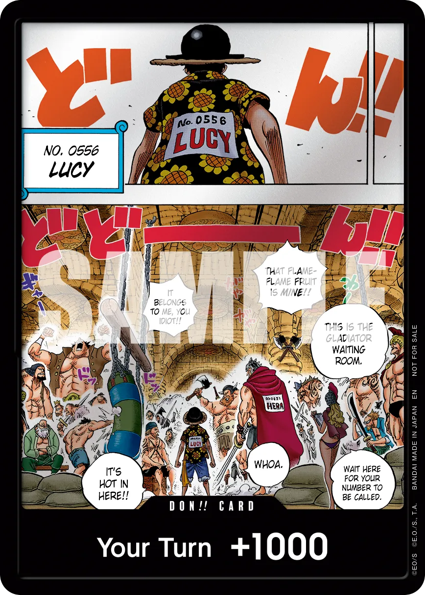 DON!! 000 CHAMPIONSHIPS PROMO-000 [ Inglese / Giapponese / Francese / Cinese Semplificato ]