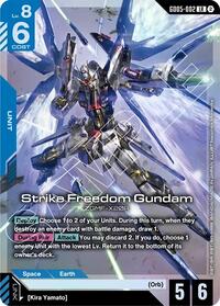 Strike Freedom Gundam GD05-002 [ Inglese / Giapponese ]