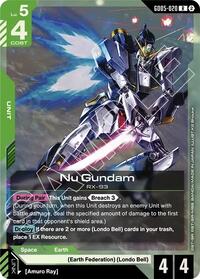 Nu Gundam GD05-020 [ Inglese / Giapponese ]