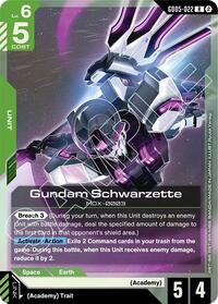 Gundam Schwarzette GD05-022 [ Inglese / Giapponese ]