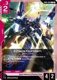Chaos Gundam GD05-039 [ Inglese / Giapponese ]