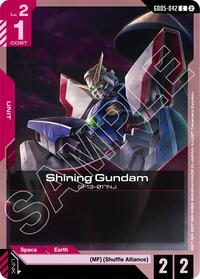 Shining Gundam GD05-042 [ Inglese / Giapponese ]
