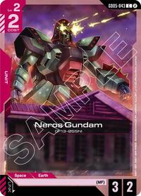 Neros Gundam GD05-043 [ Inglese / Giapponese ]