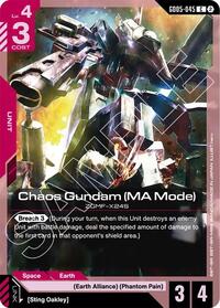 Chaos Gundam GD05-045 [ Inglese / Giapponese ]