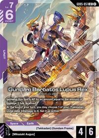 Gundam Barbatos Lupus Rex GD05-051 [ Inglese / Giapponese ]