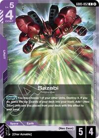 Sazabi GD05-052 [ Inglese / Giapponese ]
