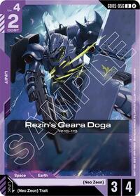 Rezin's Geara Doga GD05-056 [ Inglese / Giapponese ]